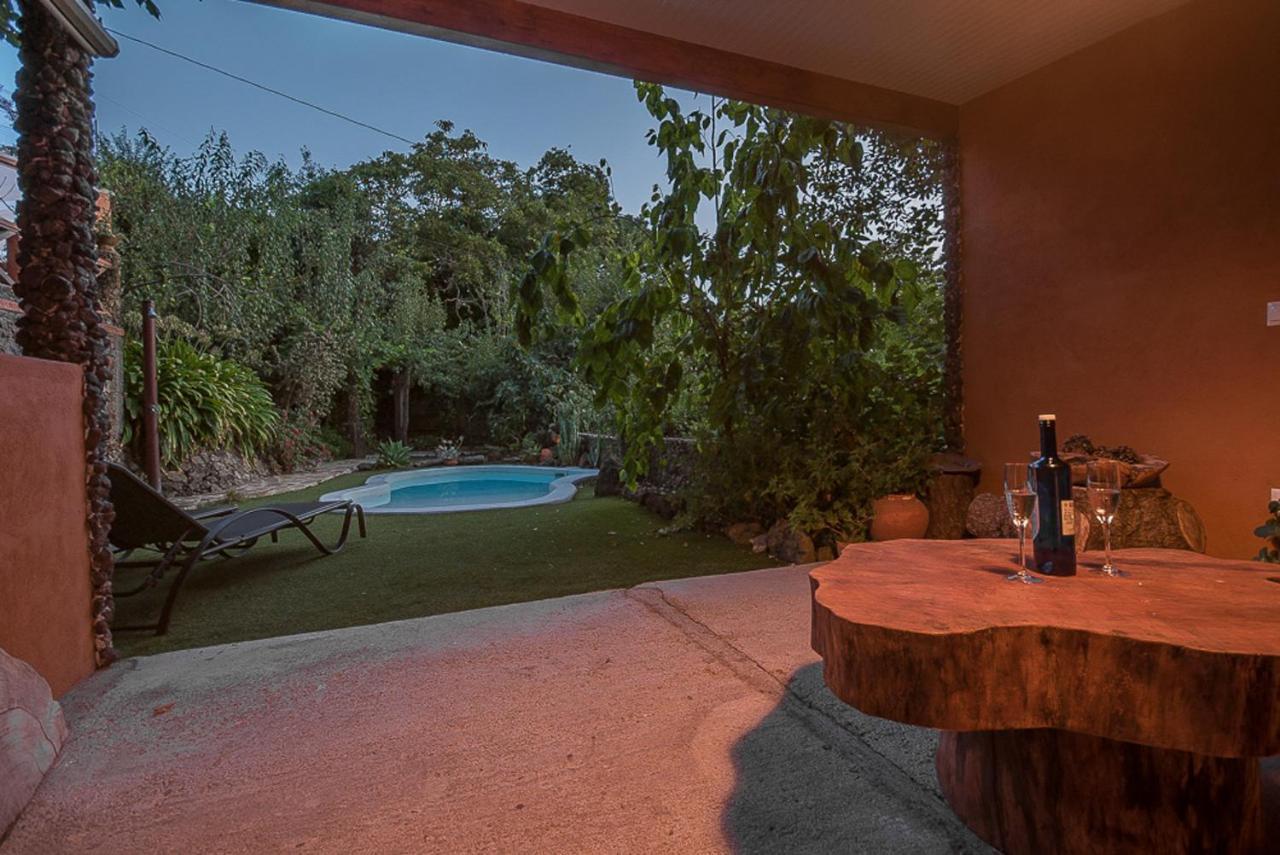 Villa Los Matos Pool And Garden Valleseco Esterno foto